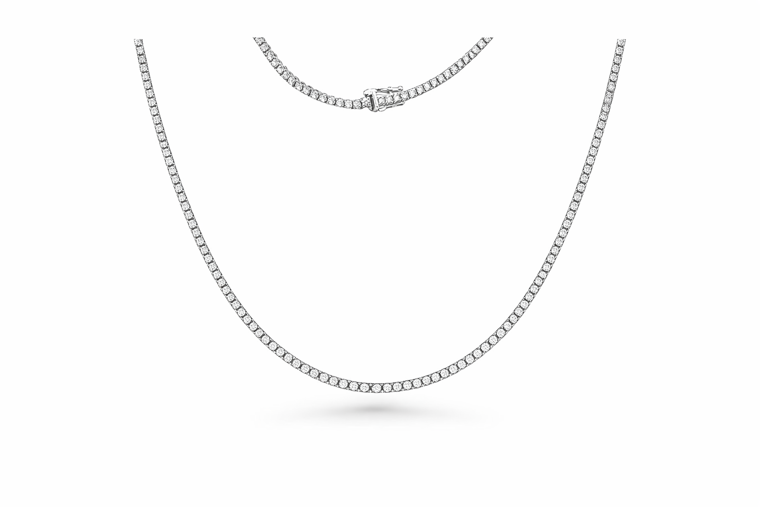 The Timeless Appeal of the Diamond Tennis Necklace