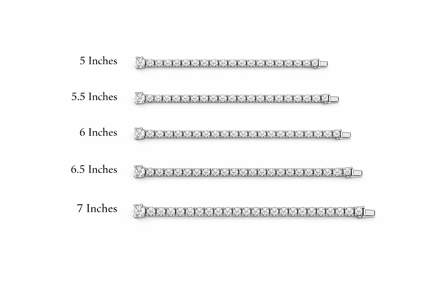 Tennis Bracelet Length Guide: Finding the Perfect Fit