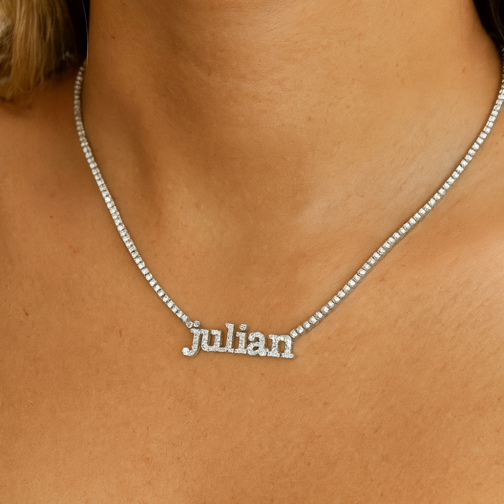 Custom Nameplate Necklace