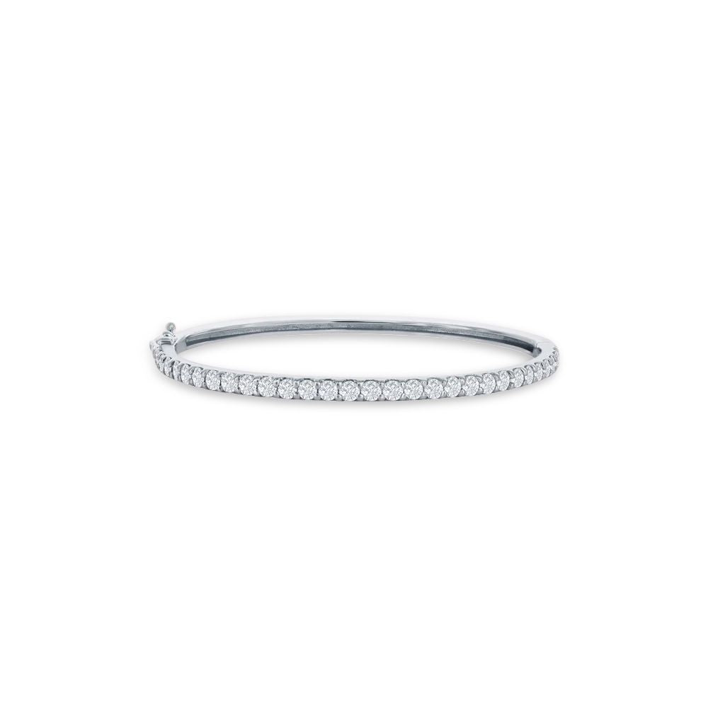 Diamond Bangle Bracelet (3.00 ct.) in 14K Gold