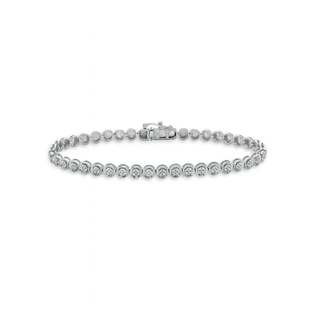Diamond Micro-Pavé Tennis Bracelet (0.50 ct.) in 14K Gold