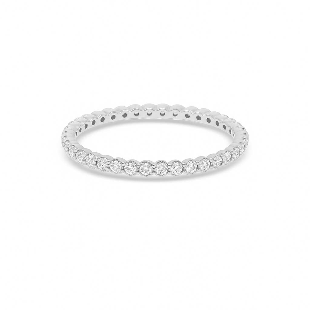 Diamond Ring Eternity Band (0.50 ct.) in 14K Gold