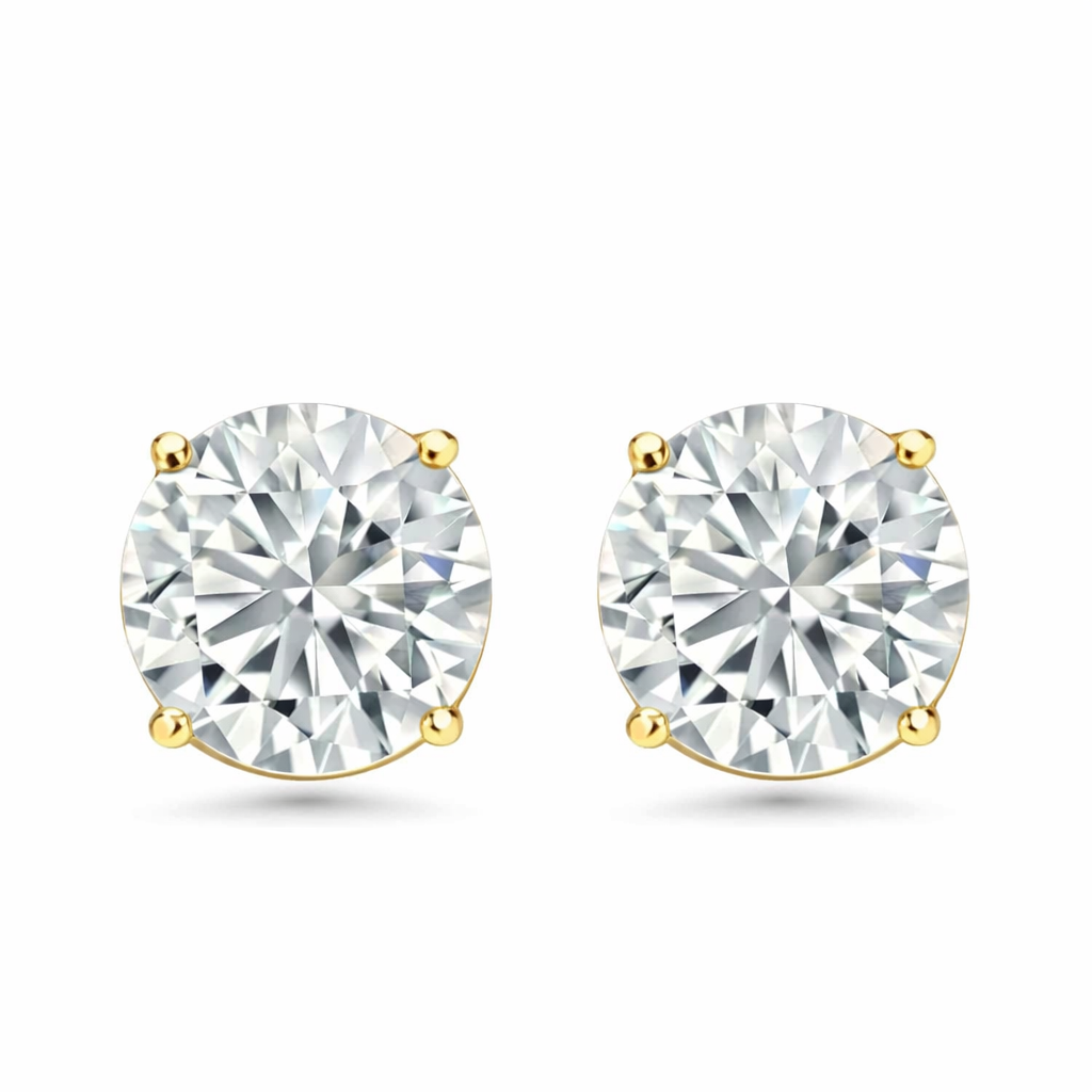 Diamond Stud Earring (4.00 ctw.) in 14K Gold