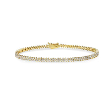 Illusion Marquise Diamond Tennis Bracelet (3.00 ct.) in 14K Gold