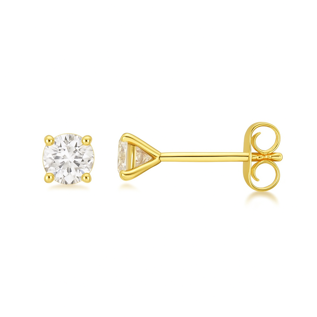 Lab Grown Diamond Stud Earrings (0.70 ct.) in 14K Gold