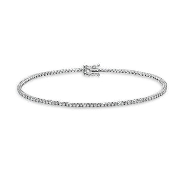 Showroom Collection Diamond Tennis Bracelet (1.00 ct.) 1.5 mm 4-Prongs Setting in 14K Gold