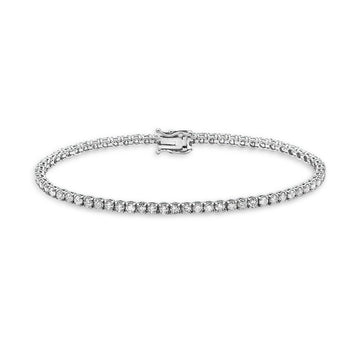 Showroom Collection Diamond Tennis Bracelet (5.00 ct.) 3 mm 4-Prongs Setting in 14K Gold