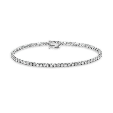 Showroom Collection Diamond Tennis Bracelet (8.50 ct.) 3.8 mm 4-prongs Setting in 14K Gold