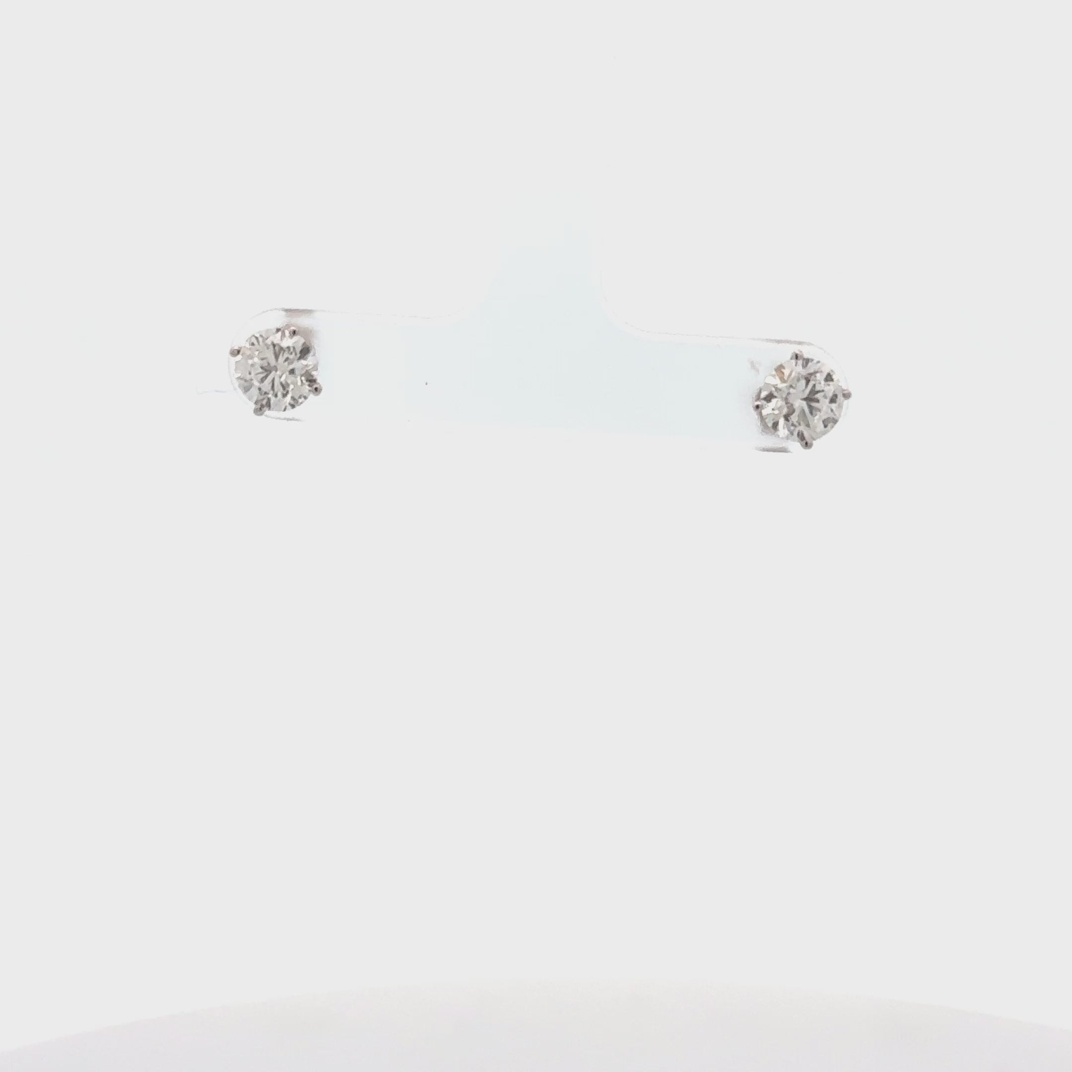 Ready to Ship Lab Grown Diamond Stud Earrings (1.50 ct.) in 14K Gold