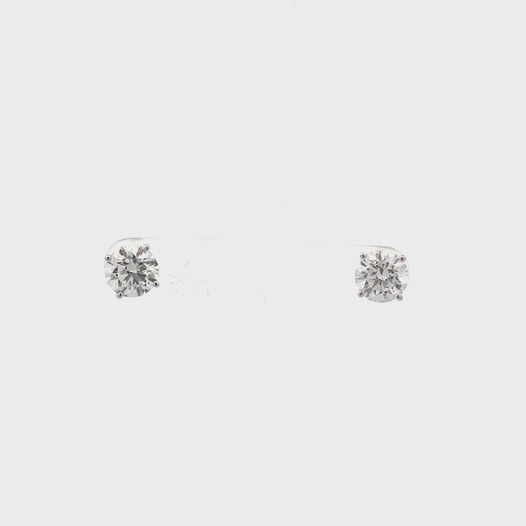 Lab Grown Diamond Stud Earrings (3.00 ct.) in 14K Gold