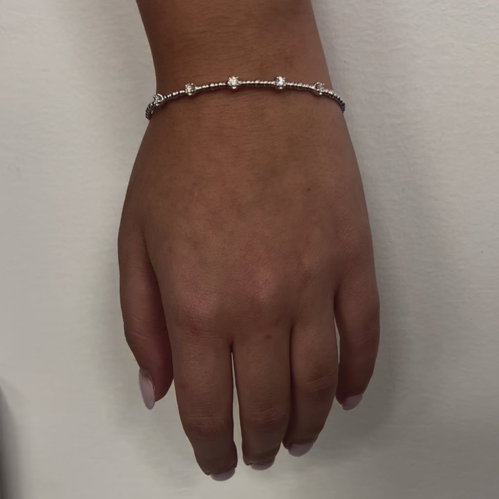 Diamond Flexible Bangle Bracelet (0.35 ct.) in 14K Gold