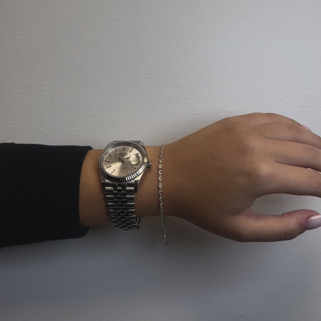 37 Stone Diamond By The Yard Bracelet (0.75 ct.) in 14K Gold