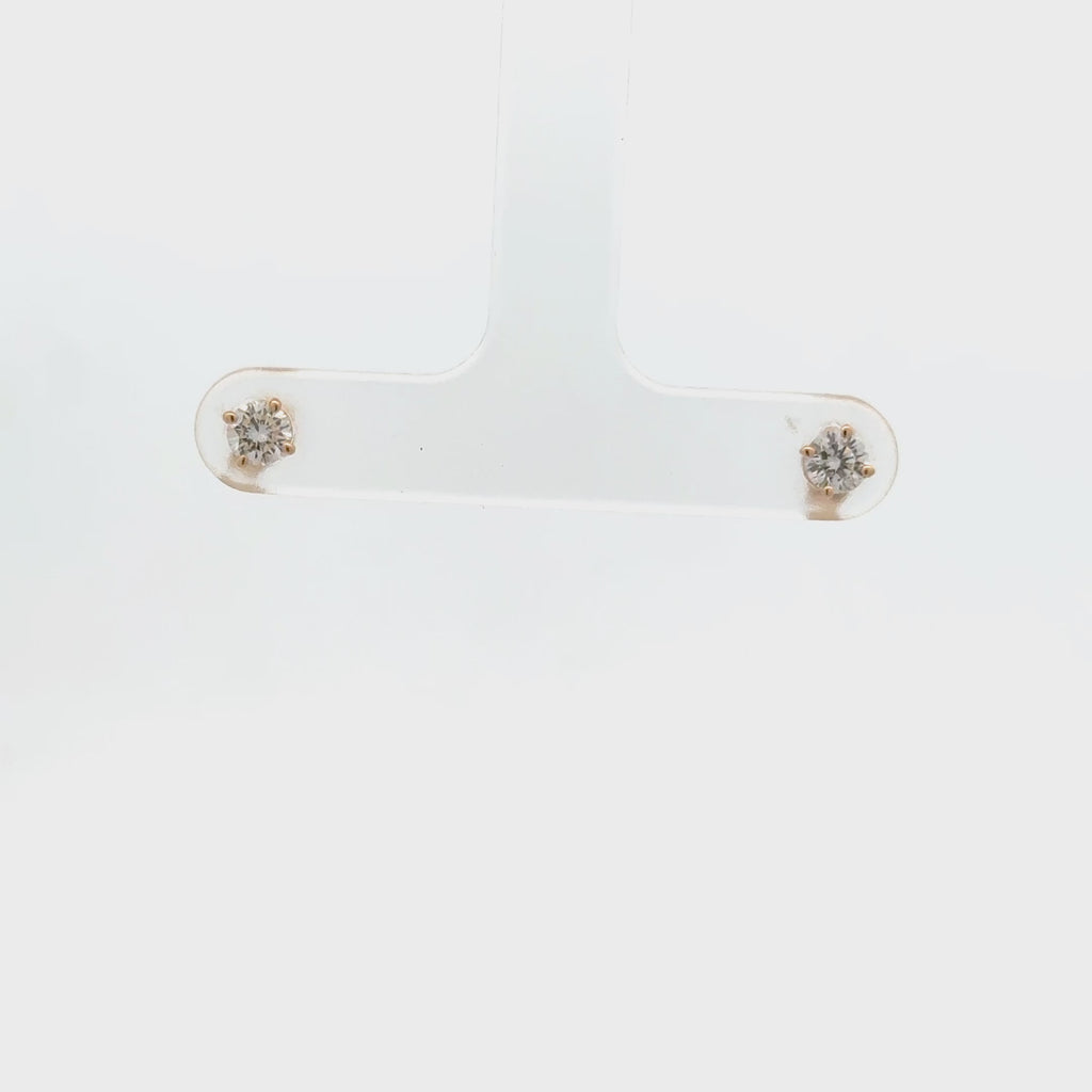 Lab Grown Diamond Stud Earrings (0.50 ct.) in 14K Gold
