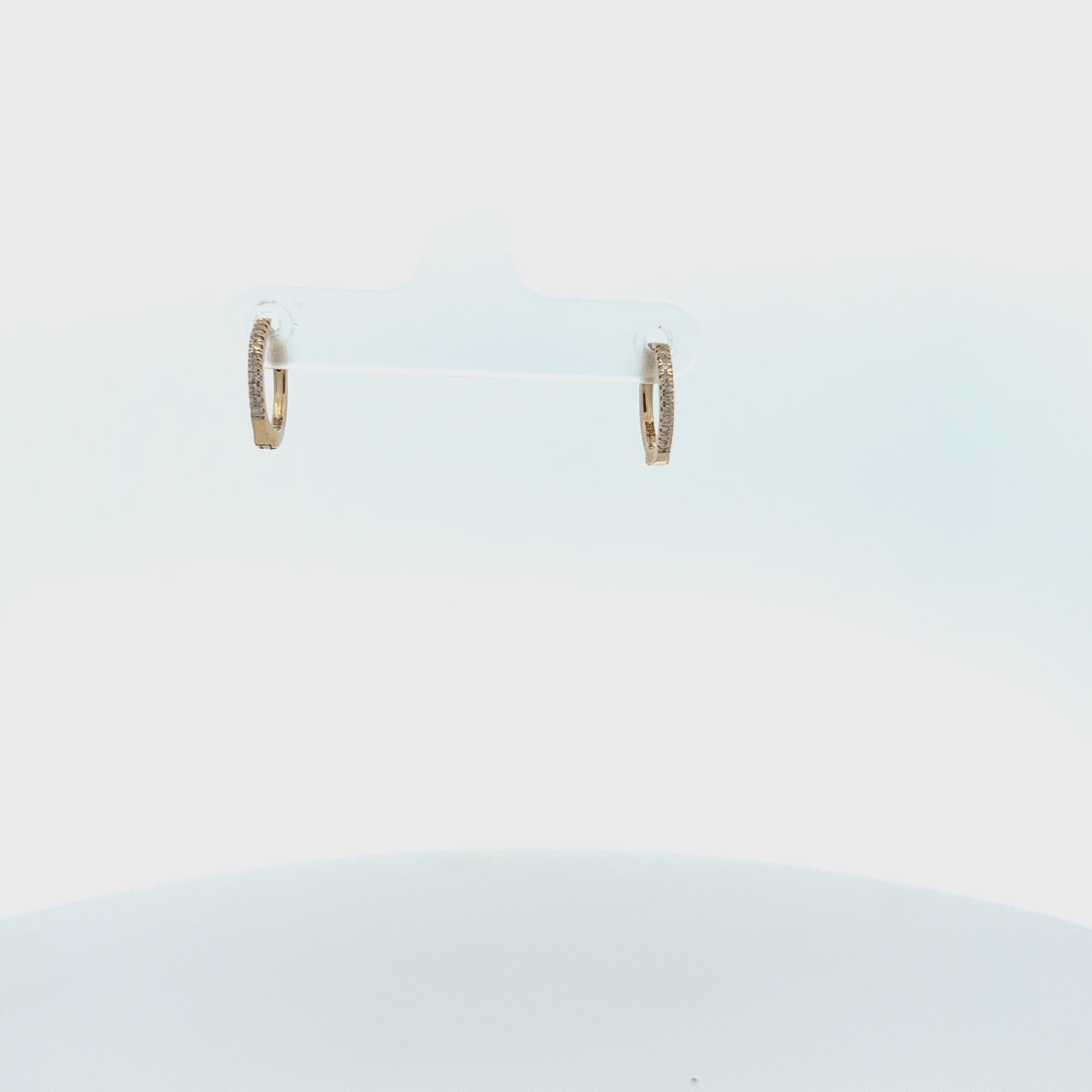 Diamond Huggies Earrings (0.12 ct.) in 14K Gold