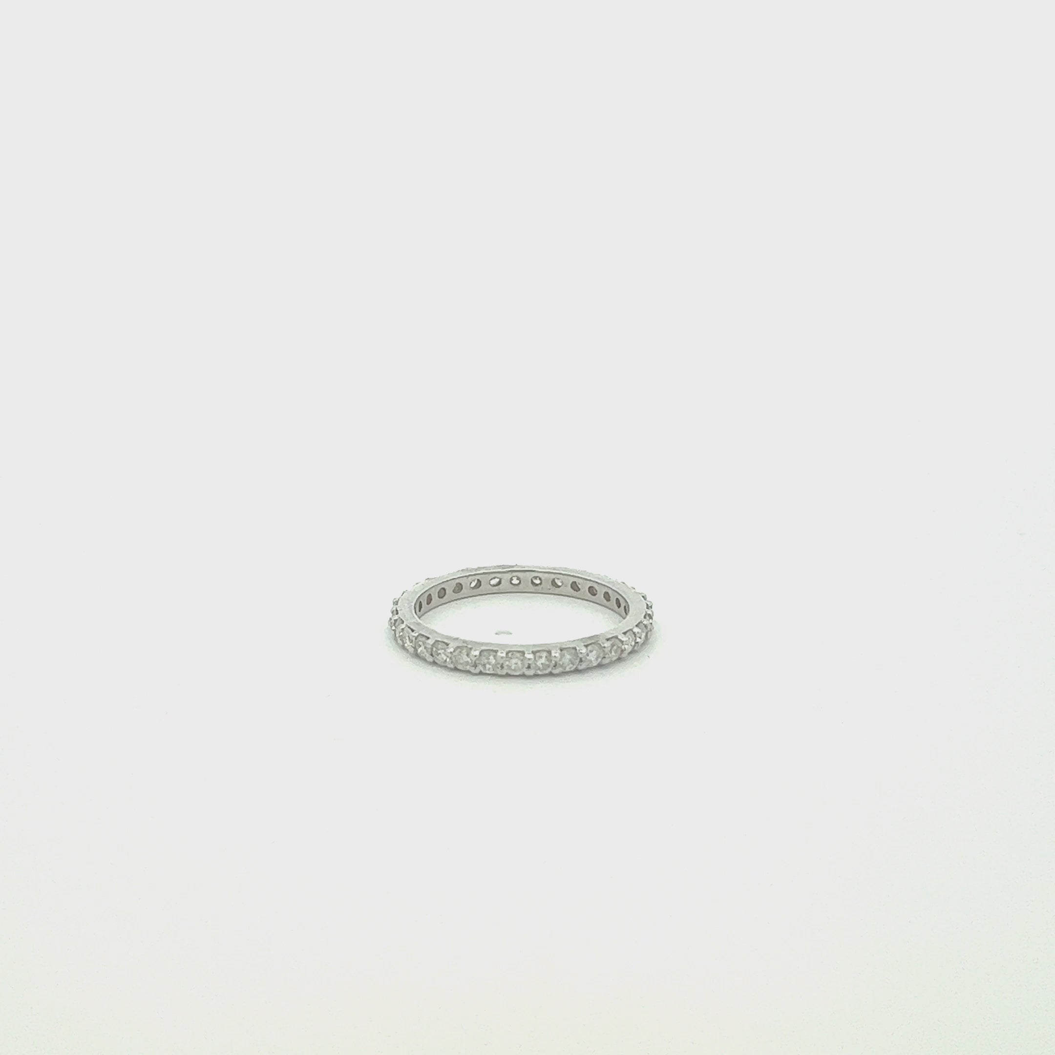 Diamond Eternity Band in 14K Gold, 2.20 mm wide