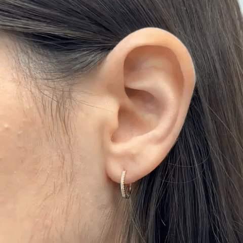 Diamond Huggies Earrings (0.12 ct.) in 14K Gold